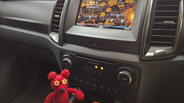 #RedBeanBear #Drives a #SixSpeedManual #StickShift