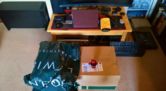 #RedBeanBear asks: "What's in the box...?"