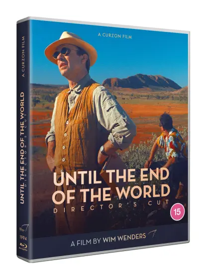 The Sam Neill version of the cover for the UK Blu Ray release of Wim Wenders' "Until the End of the World."