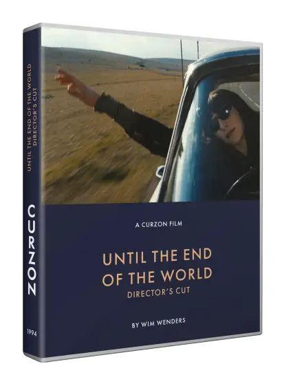 The Solveig Dommartin version of the cover for the UK Blu Ray release of Wim Wenders' "Until the End of the World."