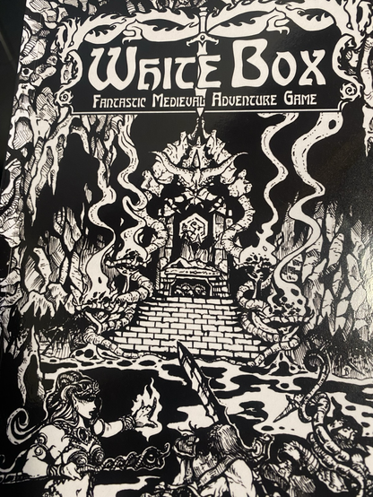 Cover of Whitebox medieval adventure game
