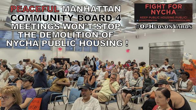 Unless Democrats update and pass H.R. 307 to #FullyFundNYCHA, we plan to #DemExit2024 !