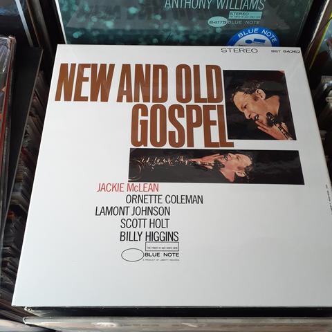 Album cover features photos of Jackie McLean, holding a saxophone