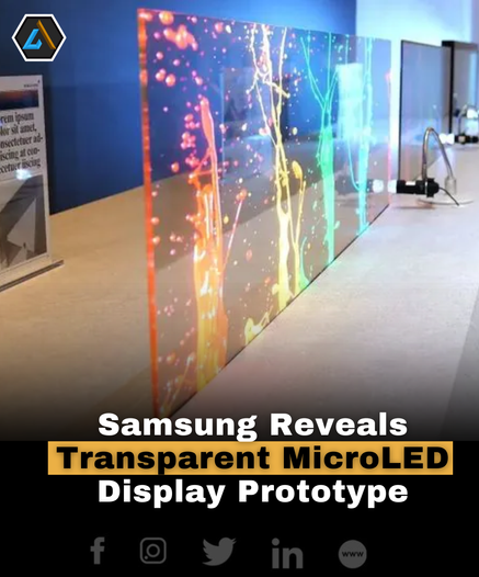 Samsung's groundbreaking transparent MicroLED prototype showcased for the first time in public. Distinguishing itself from LG's transparent OLED TV, Samsung's innovation leverages MicroLED, first introduced in 'The Wall' at CES. Offering self-lit pixels without the organic downsides or burn-in risk associated with OLED, MicroLED marks a significant leap in display quality.

While the seamless panels are becoming more TV-like, the technology remains in the prototype stage due to the current cost constraints. Despite its potential, the widespread adoption of transparent MicroLED displays awaits further advancements. 

 #SamsungInnovation #MicroLED #TransparentDisplay #FutureTech