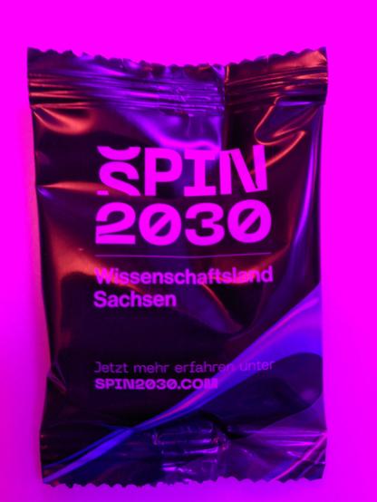Gummibärchentüte als Werbeartikel mit Logo von SPIN2030.