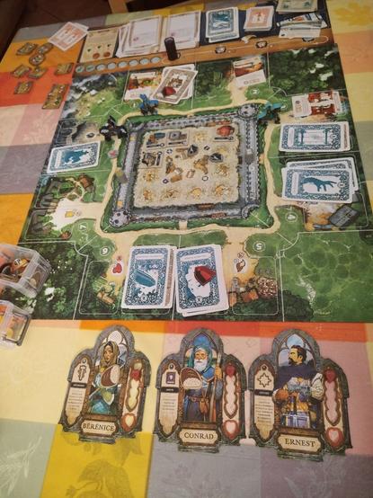 Photo du plateau du jeu de société Oltréé