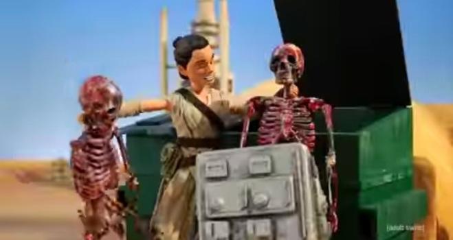 Seriously just rolling on the floor #RobotChicken