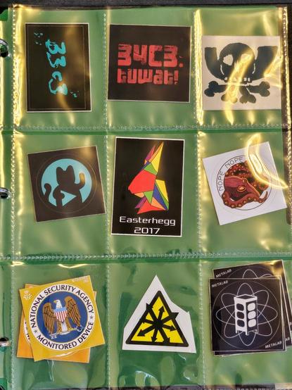 stickers from 33C3 and 34C3!