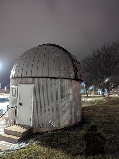 photo - small observatory at the Missouri University of Science and Technology