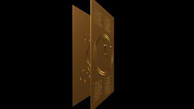 Model of the Anticythera Mechanism, in virtual reality (Screenshot).