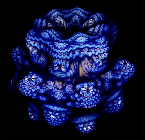 Animated abstract generative art