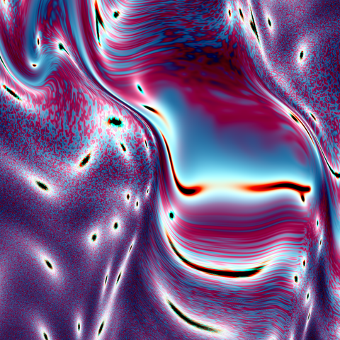 Animated abstract generative art