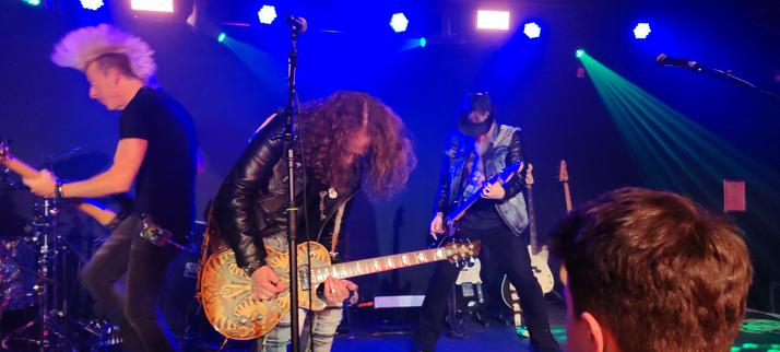 Christopher Shayne performing in Manchester UK