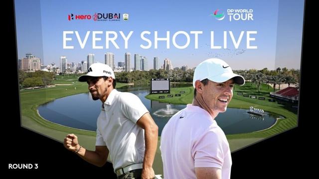 LIVE | Rory McIlroy and Joaquin Niemann | 2024 Hero Dubai Desert Classic