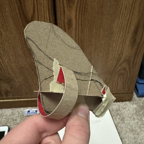 Side view towards the back