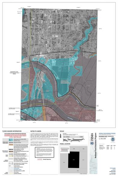 map  - FIRM example - City Of Everette , WA