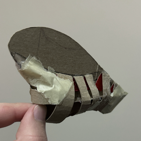 Side view towards the back