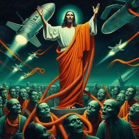 #RobotInflatableJesus... #InSpace...!