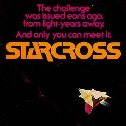 Starcross computer game box art