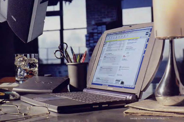 1999 A laptop on a desk

The image captures an indoor scene of a workspace, showcasing a laptop sitting on a desk.
The laptop appears to be a Mac, with its screen turned on, displaying some text.
The laptop is accompanied by a computer mouse and a keyboard, all of which are placed on a computer desk.
Among the office supplies, there's also a coffee cup, possibly a mug, suggesting that the user might be enjoying a hot beverage while working.
The overall setup suggests that it might be a personal computer used for office work.
The absence of a person suggests that the user might have stepped away momentarily.

#photography #illustration #madman #nocontext #sfw #indoor #computer #text #personalcomputer #officesupplies #computerdesk #outputdevice #computermouse #laptop #officeequipment #computerkeyboard #peripheral #coffeecup #computerhardware #tableware #mug #inputdevice #table #desk #sitting #office #mac 

https://nocontext.loener.nl/fullpage/05-May1999-Page-178.png