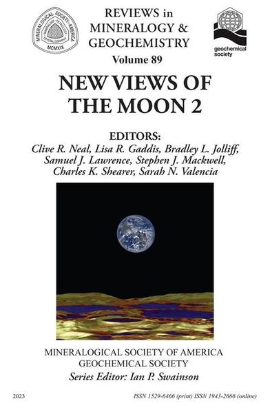 Cover of the New Views of the Moon 2 book, published by Reviews in Mineralogy and Geochemistry.
