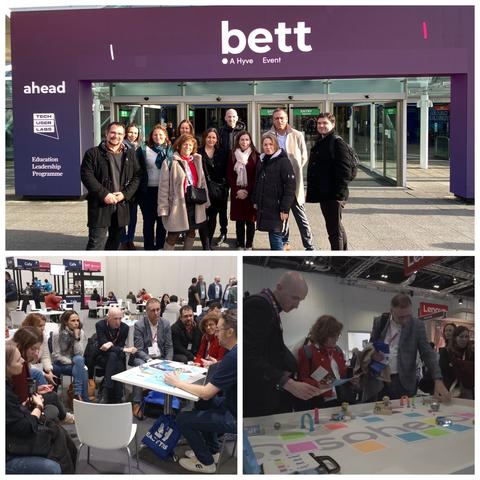 Une délégation de la Dane de Versailles au salon Bett 2024