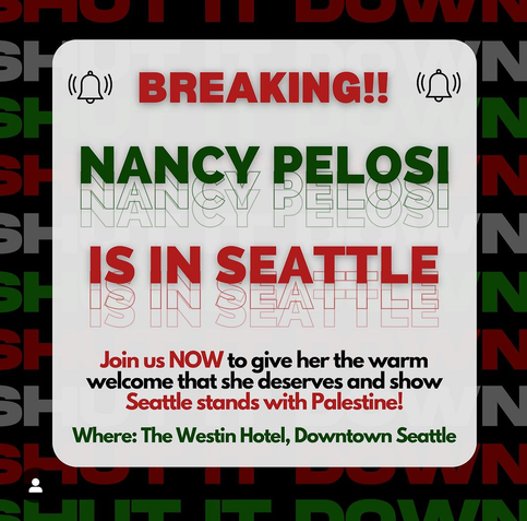 BREAKINGH 

Join us NOW to give her the warm welcome that she deserves and show Where: The Westin Hotel, Downtown Seattle