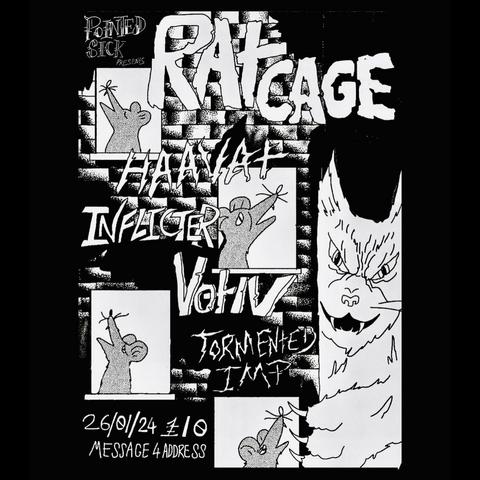 the first Rat Cage gig of the year is always a bit special ...