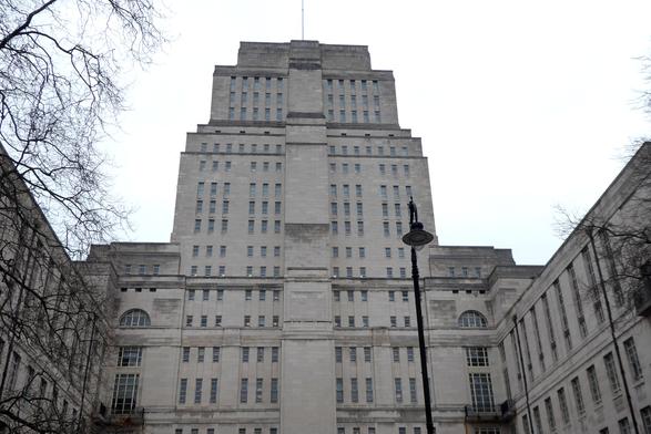 View of Senate House from the west.