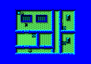 Screenshot du jeu vidéo Ranarama version CPC 6128.