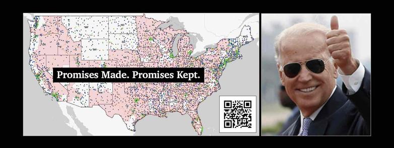 Promises made, promises kept: Mapping President Biden's 26,000 projects improving America