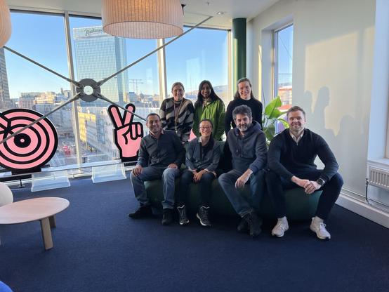 Gruppebilde av deltakere og kursholdere på Blue Prism Bootcamp hos AVO Consulting i Oslo