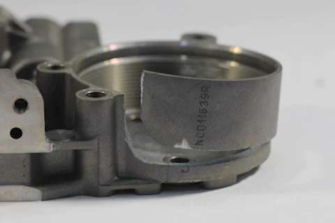 a cracked accumulator housing thread in DQ200 mechatronic