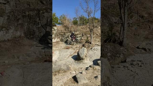 2024/02/03　真壁トライアルランド　師匠からのお題セクション　#トライアル #TRIAL #OFFROAD #エンデューロ #ENDURO