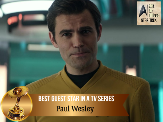 Best guest actor: Paul Wesley