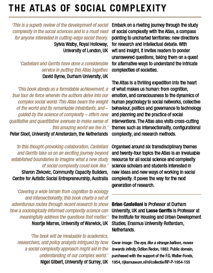 Back cover of the Atlas of Social Complexity