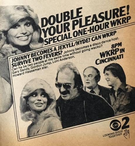 Actors smile in this tv guide ad for a one hour special premiere