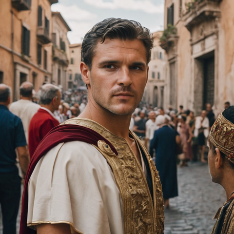 AI farita bildo - antikva roma etoso