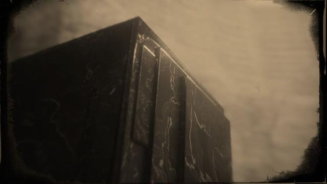 A black block.
