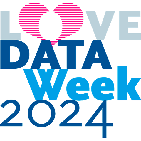 Veranstaltungs-Logo der Love Data Week 2024