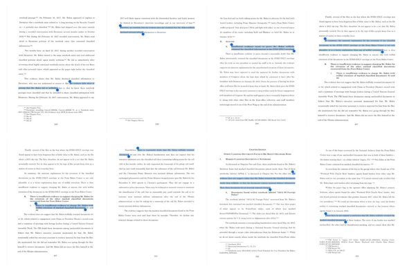 Hur report 32 times says Biden did NOT willfully retain the classified documents