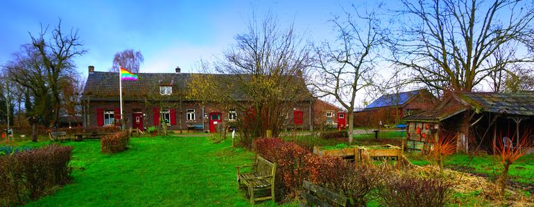 Schöner Hof bei Maasbree.