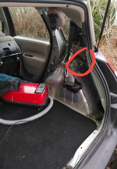 Place of antenna connector