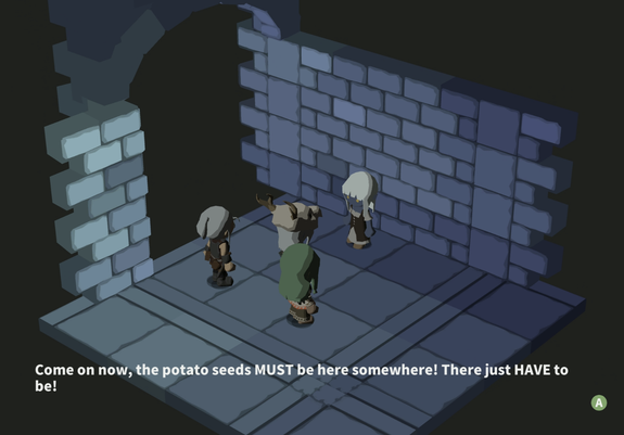 Potato Flowers in Full Bloom