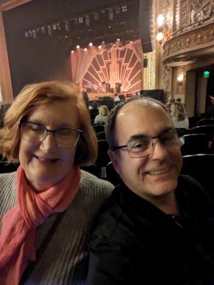 Two idiots getting ready to see Postmodern Jukebox at the Paramount Theater in Seattle.