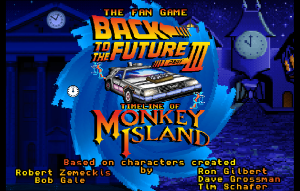 Back to the Future III - Timeline of Monkey Island - Intro