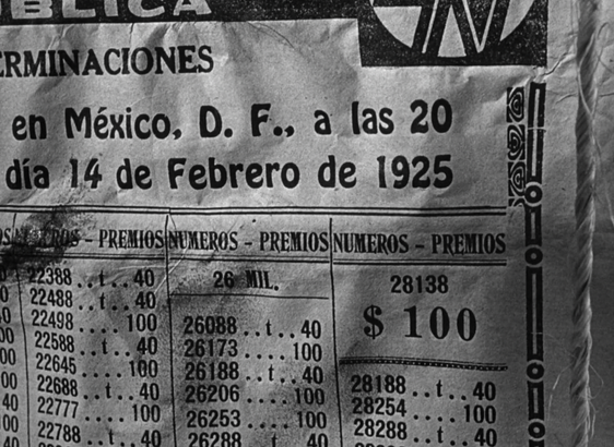 The winning lottery numbers of February 14, 1925.