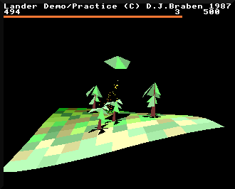 Lander screenshot