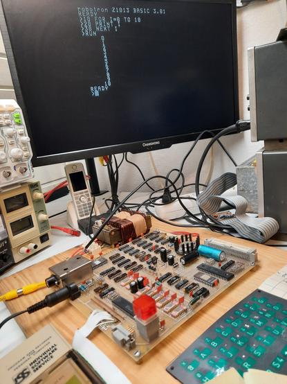 #Z1013 Testing the BASIC