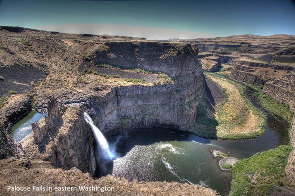 photo - Palouse Falls, Scablands, Eastern Washington